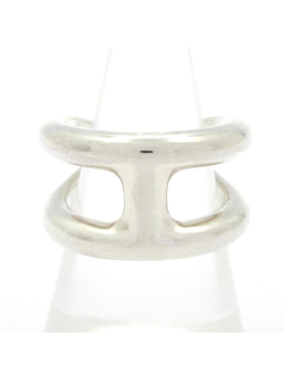 Hermes Osmose Pm Silver 2******** Ring #348620H14B